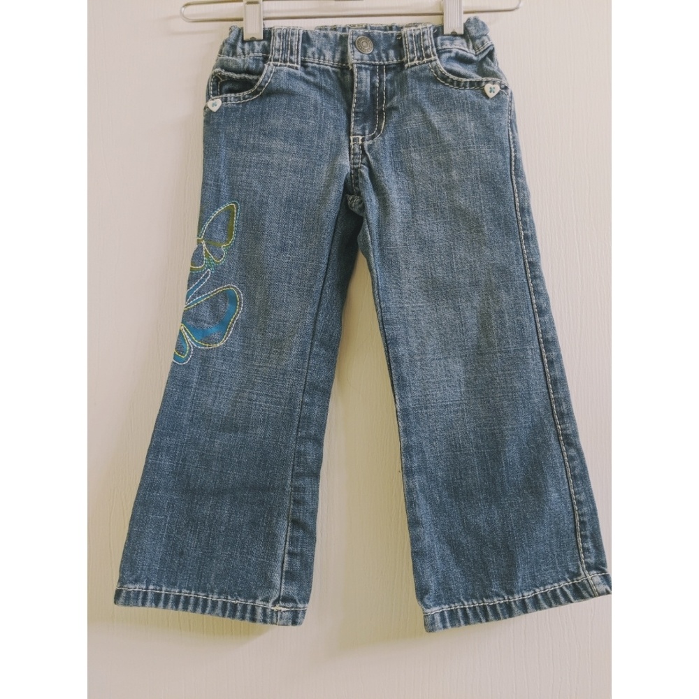 Old Navy 3T Toddler Jeans With Butterflies